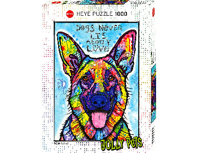 JOLLY PETS, DOGS NEVER 1000 pc