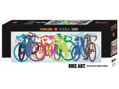 BIKE ART, COLOURFUL ROW 1000pc