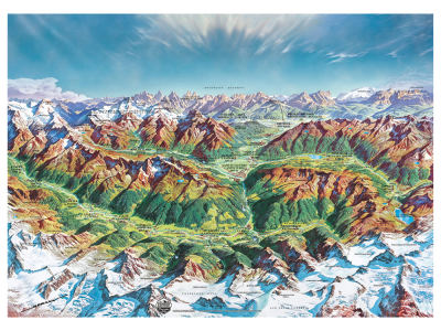 MAP ART ALPINE MTD WLD 2000pc