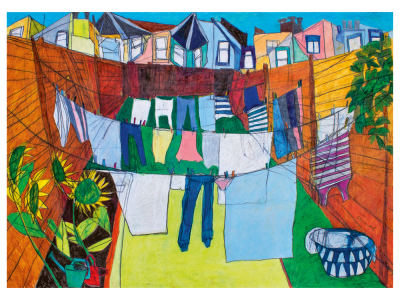 DAILY LIFE, COURTYARD 1000pc