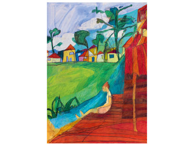 DAILY LIFE BY THE RIVER 1000pc