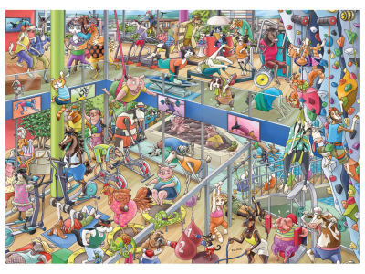 PAUL, PET GYM 1000pc