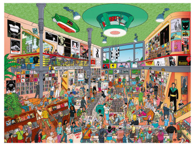 HEROLD, RECORD STORE 1500pc