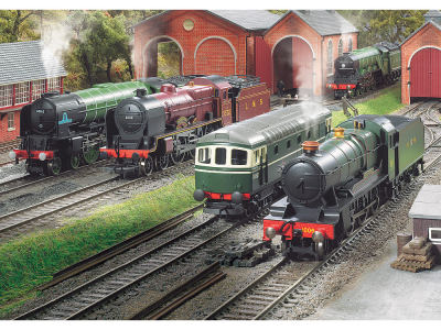 HORNBY ENGINE SHED #1 1000pc