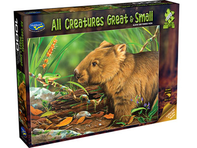 ALL CREATURES 1000pc WOMBAT ALL CREATURES 1000pc WOMBAT