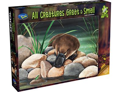 ALL CREATURES 1000pc PLATYPUS ALL CREATURES 1000pc PLATYPUS