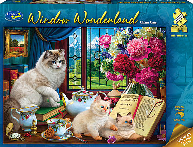 WINDOW WONDERLAND 2 CHINA CATS