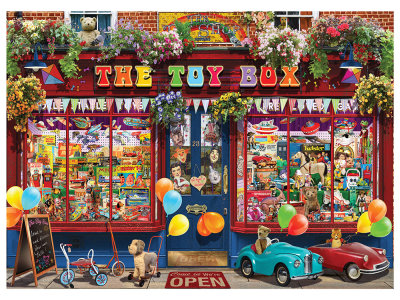 TIME TO SHOP TOY BOX 1000pc