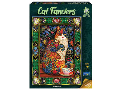 CAT FANCIERS PAINTED CAT 1000p