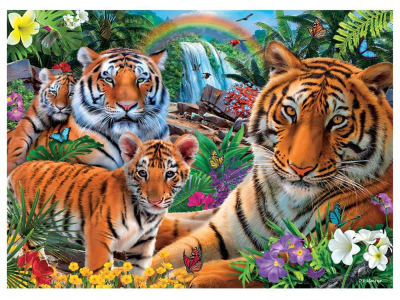 CALL o/t WILD TIGERS 1000pc