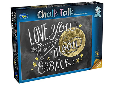 CHALK TALK MOON AND BACK 1000p