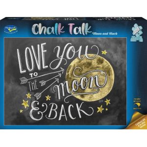 CHALK TALK MOON AND BACK 1000p