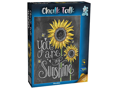 CHALK TALK SUNSHINE 1000pc