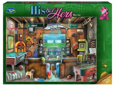 HIS & HERS MAN CAVE 1000pc