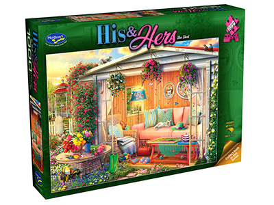 HIS & HERS SHE SHED 1000pc