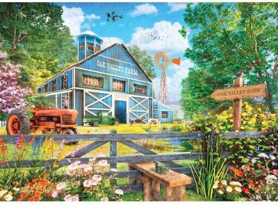 FARM & COUNTRY OAK FARM 1000pc