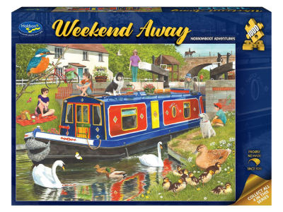 WEEKEND AWAY NARROWBOAT 1000pc