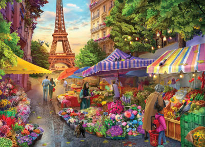 TRAVEL ABROAD 2 PARIS FLWR.MKT