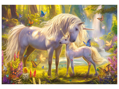 GALLERY 11 UNICORN & FOAL 300p