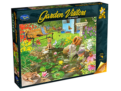 GARDEN VISITORS FROGS 1000pc