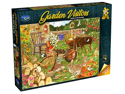 GARDEN VISITORS RABBITS 1000pc