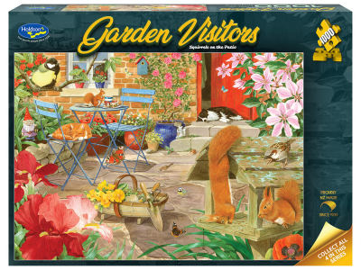 GARDEN VISITORS SQUIRRELS 1000