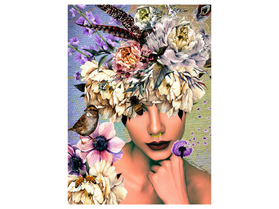 WOMAN IN BLOOM BEE BEAUTY 1000