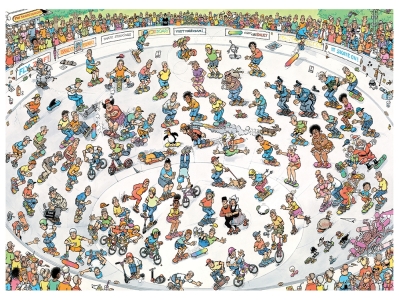 JVH RIDING t/SKATE BOWL 1000pc