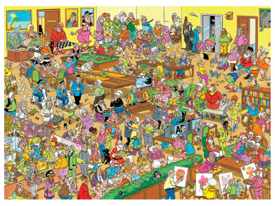 JVH THE RETIREMENT HOME 1000pc