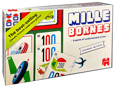 MILLE BORNES Racing Card Game