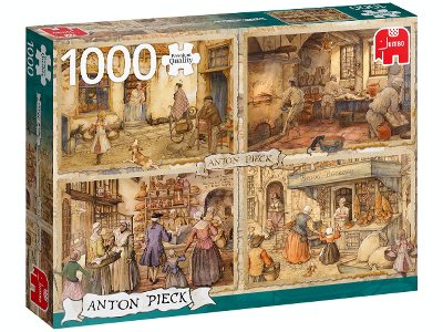 19TH C. BAKERS PIECK 1000pcs 19TH C. BAKERS PIECK 1000pcs