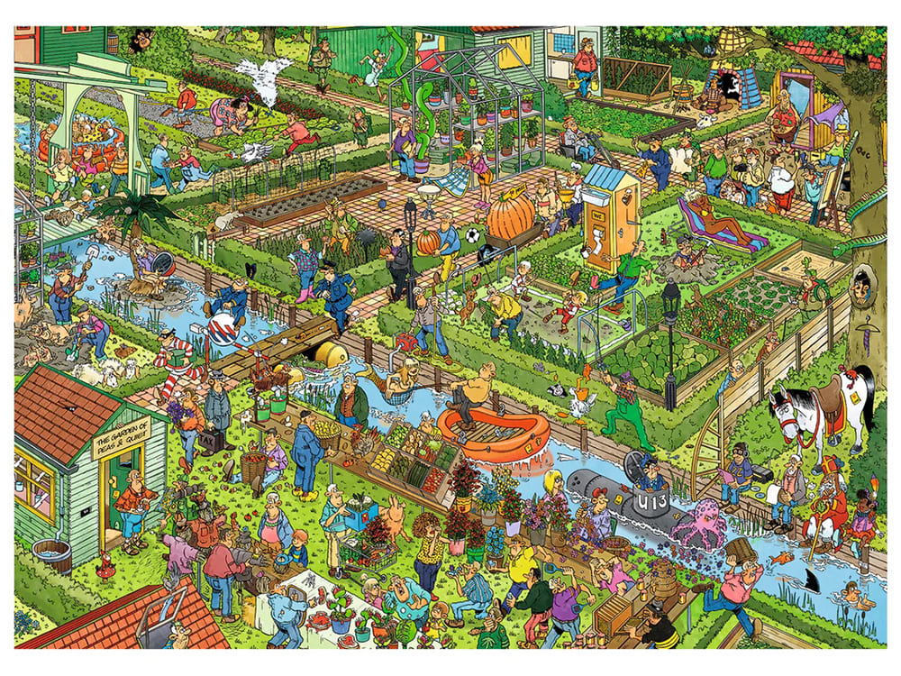 JVH VEGETABLE GARDEN 1000pc