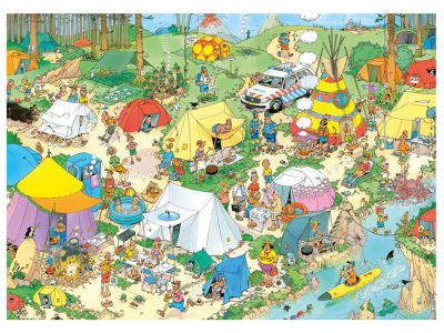 JVH CAMPING IN FOREST 1000pc