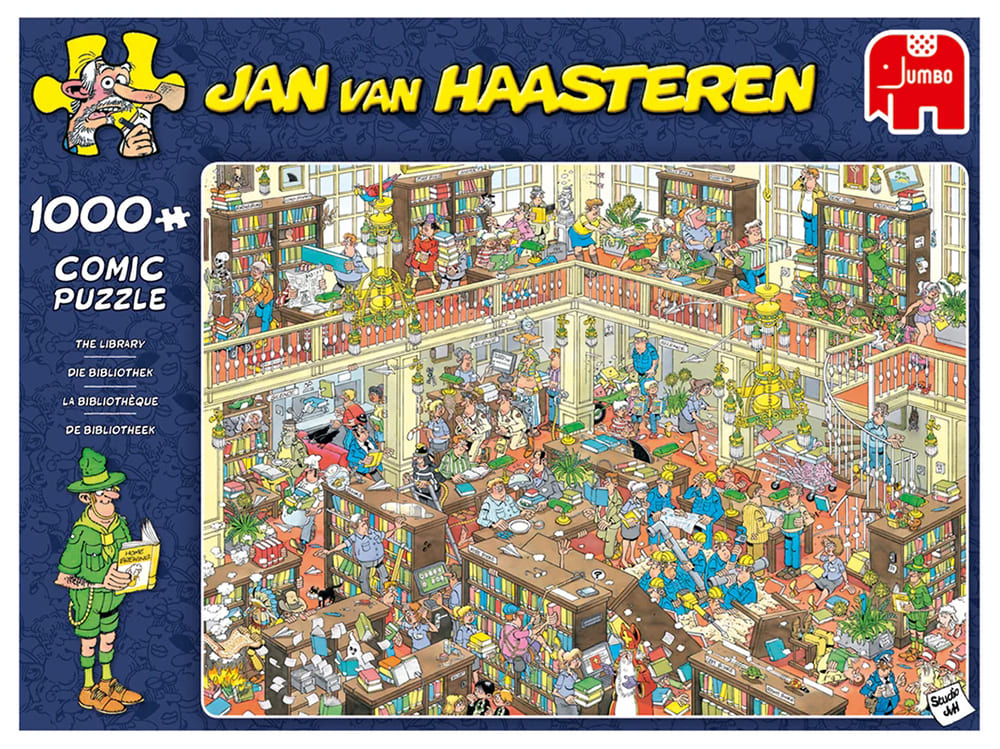 JVH THE LIBRARY 1000pc