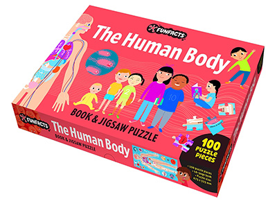 THE HUMAN BODY BOOK & JIGSAW