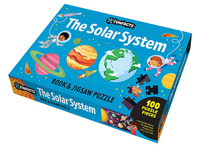 THE SOLAR SYSTEM BOOK & JIGSAW