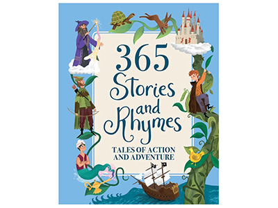 365 STORIES & RHYMES (BLUE)
