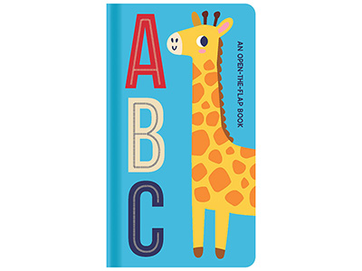 ABC TALL OPEN-THE-FLAP BOOK