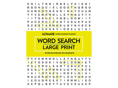 WORD SEARCH LARGE PRINT