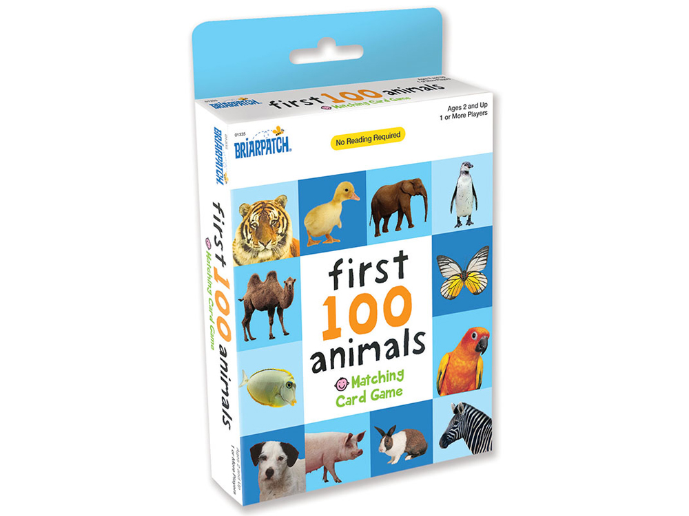 FIRST 100 ANIMALS CARD MATCH FIRST 100 ANIMALS CARD MATCH