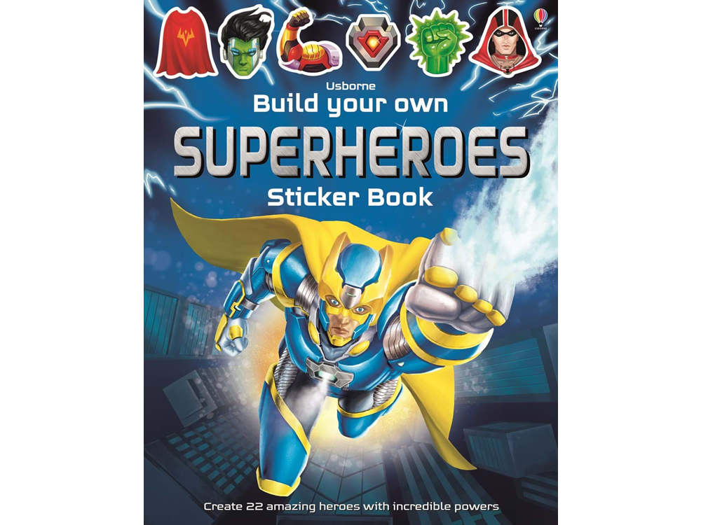 BYO SUPERHEROES STICKER BOOK BYO SUPERHEROES STICKER BOOK