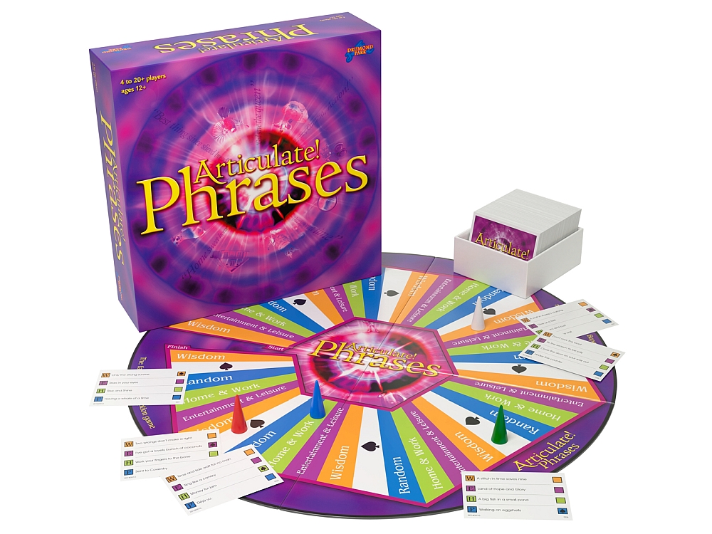 ARTICULATE PHRASES Board Game ARTICULATE PHRASES Board Game