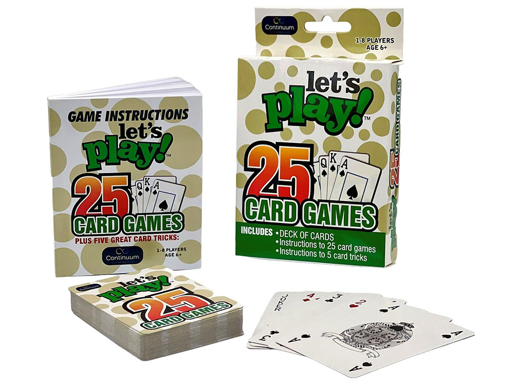 LET'S PLAY! 25 CARD GAMES