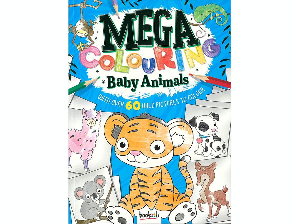 MEGA COLOURING BABY ANIMALS