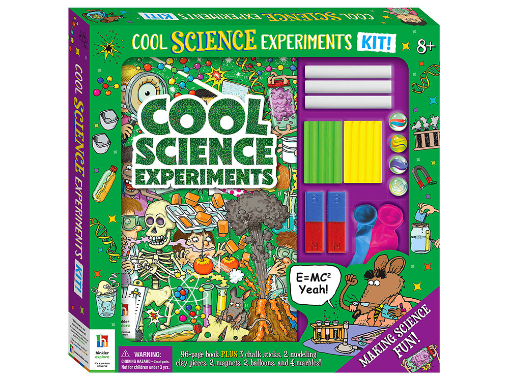 COOL SCIENCE EXPERIMENTS KIT