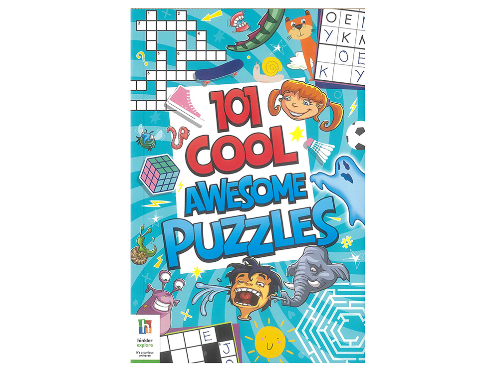 101 COOL AWESOME PUZZLES Large