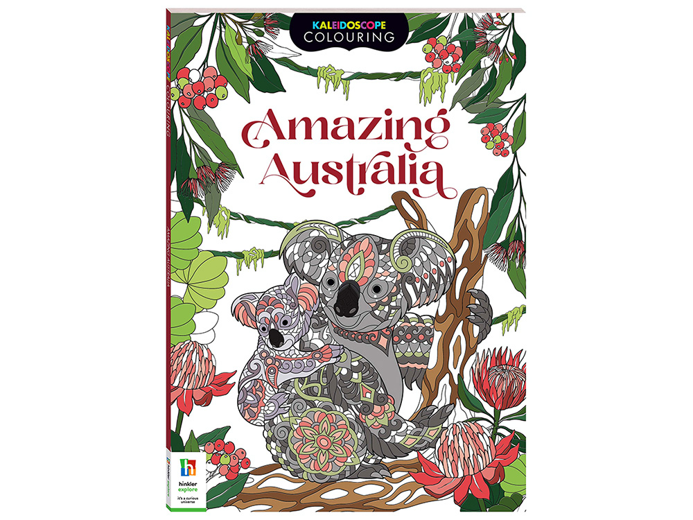 AMAZING AUSTRALIA COLOURING