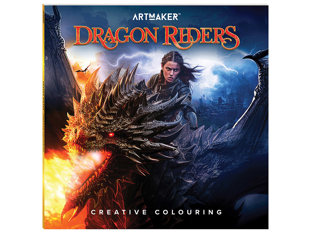 DRAGON RIDERS CREATIVE COLOUR