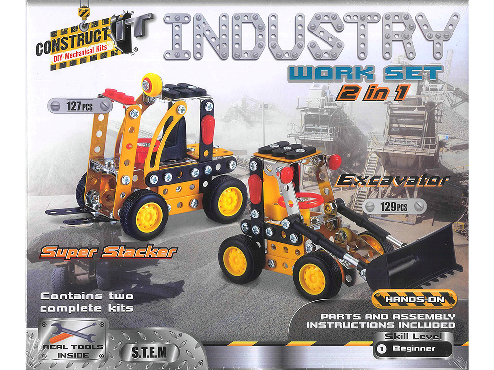 CONSTRUCT IT WORK SET 2-IN-1