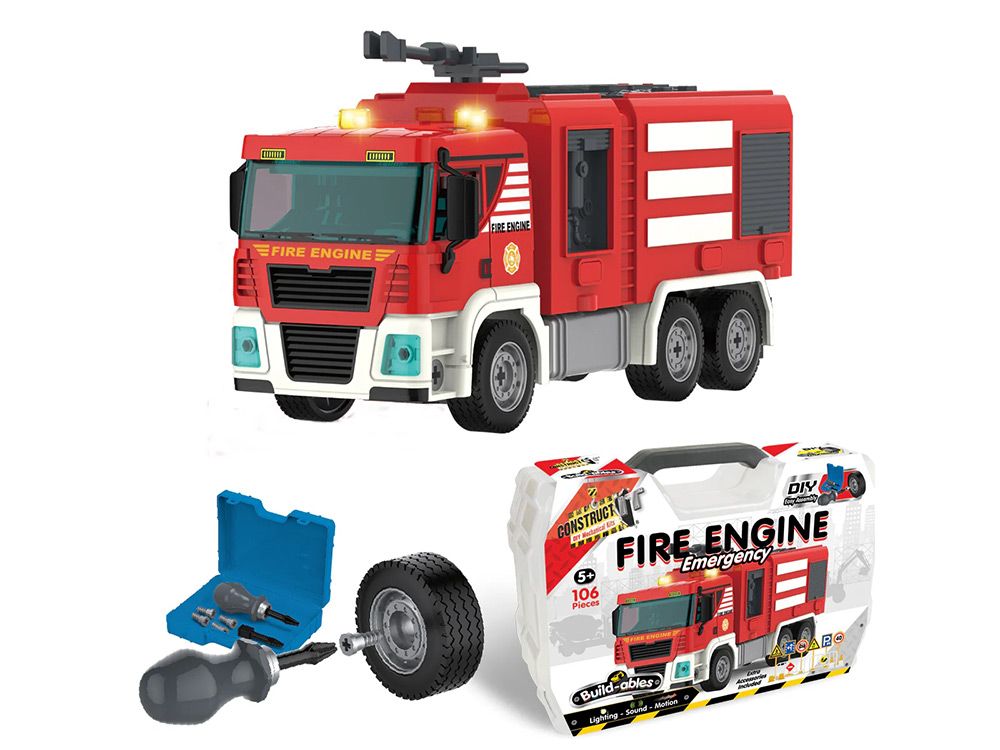 BUILD-ABLES PLUS FIRE ENGINE - Click Image to Close